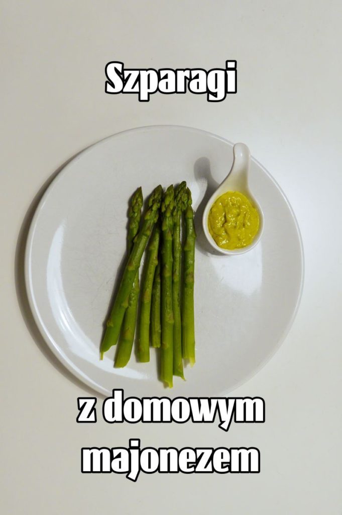 szparagi z majonezem