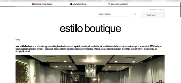 estillo boutique podrobki