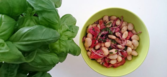 salatka z fasola