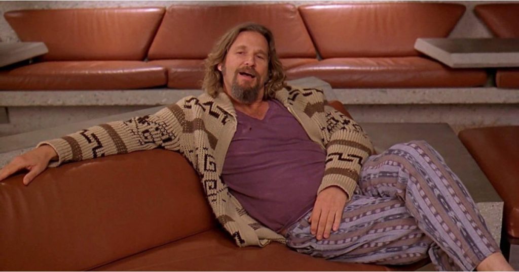 zimowe swetry welniane big lebowski