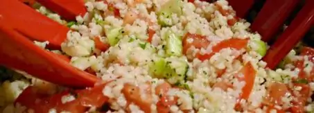 salatka z bulguru ogorka miety