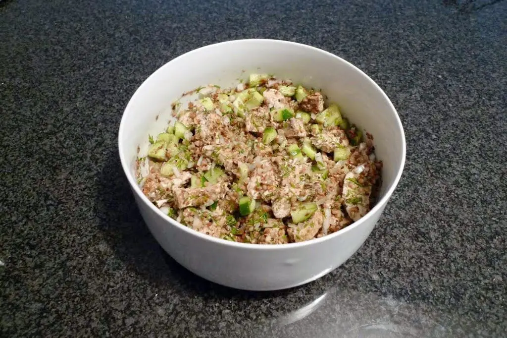 Pilaw z kaszy gryczanej i kurczaka