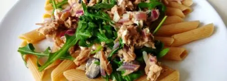 makaron z tunczykiem