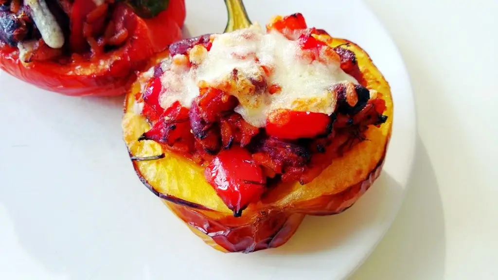 Faszerowana zapiekana papryka