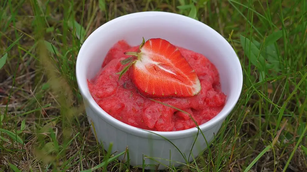 Domowe lody truskawkowe