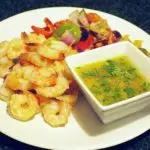 Grillowane krewetki