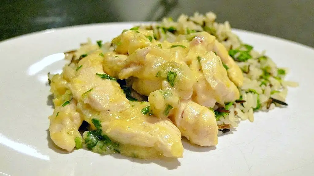 Kurczak w cytrynowym sosie