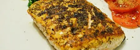 grillowany losos