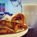 Wrapy z jajkiem i ogórkiem