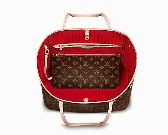 Jak rozpoznac podrobke Neverfull Louis Vuitton wnetrze oryginal
