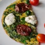 Omlet ze szpinakiem