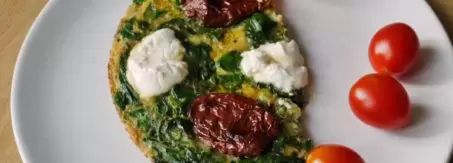 omlet ze szpinakiem - proste przepisy Jest Pięknie