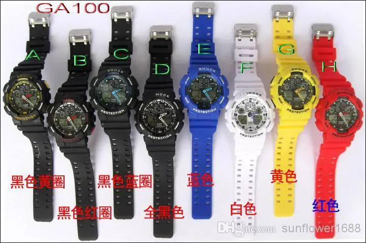 Casio G-Shock Ga-100 podrobki