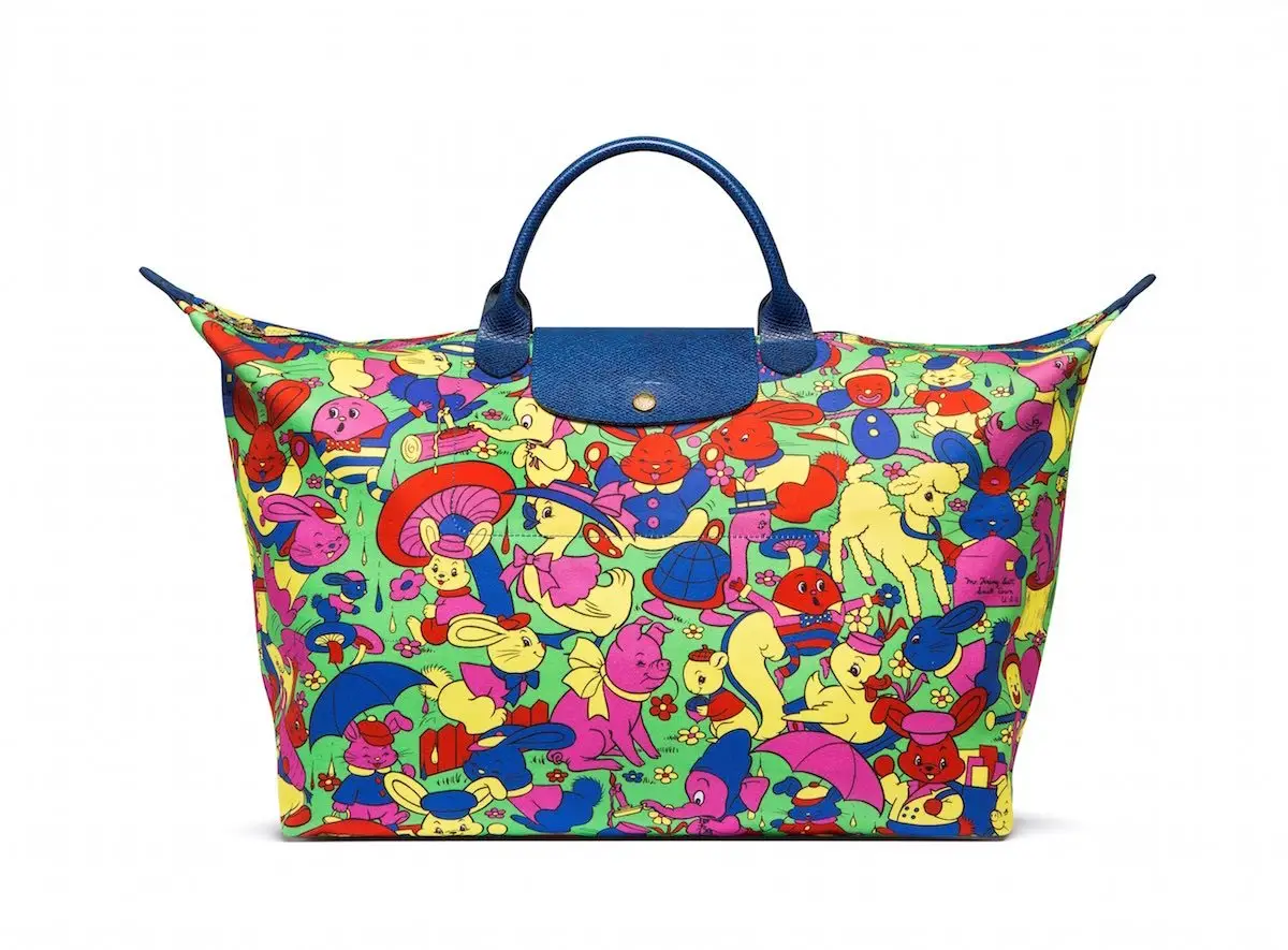 Torebka Longchamp Le Pliage x Jeremy Scott
