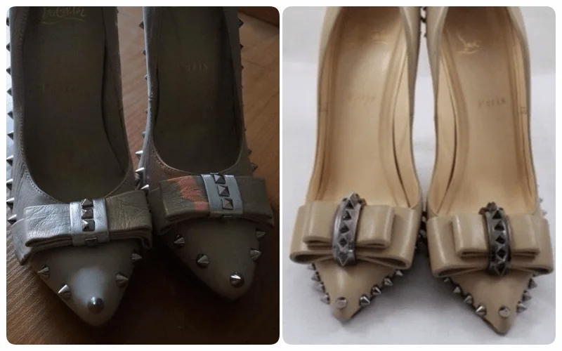 podrobka louboutin porownanie1