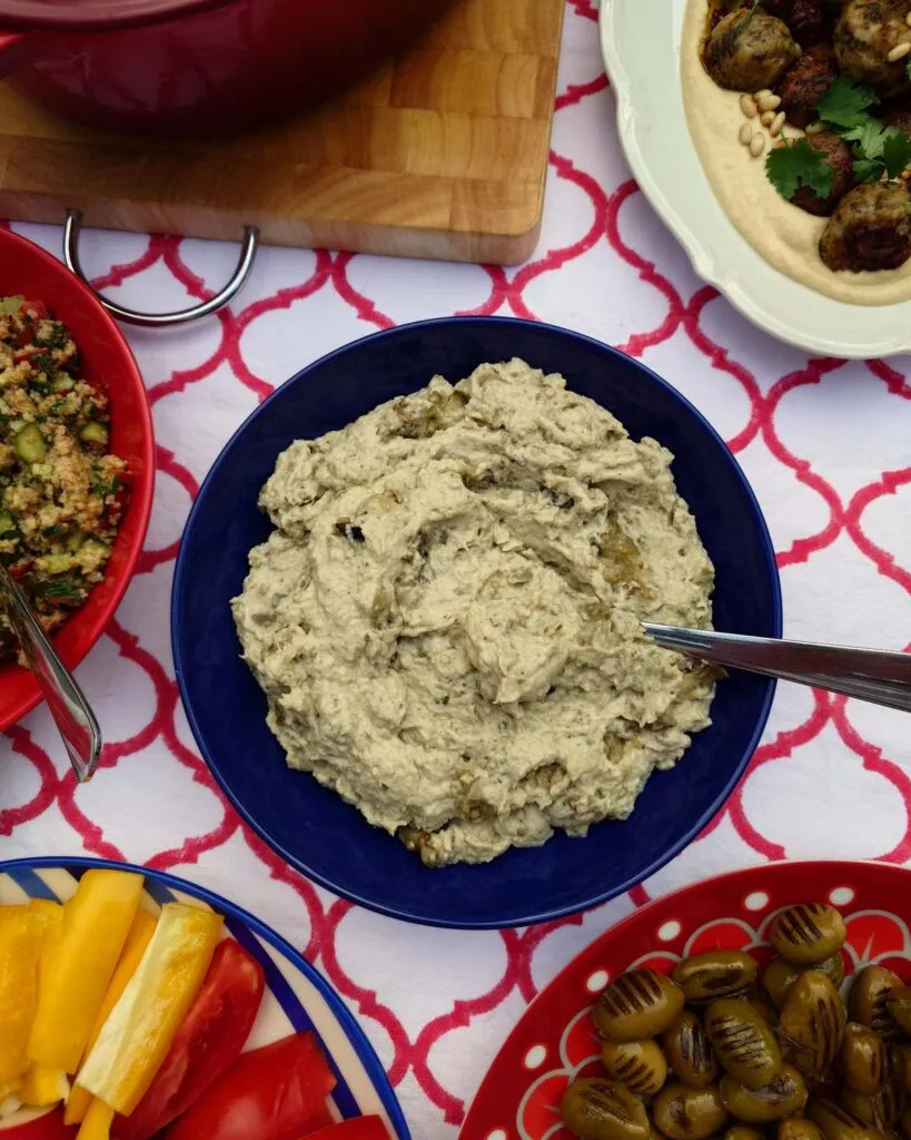 pasta z bakłażana mutabal