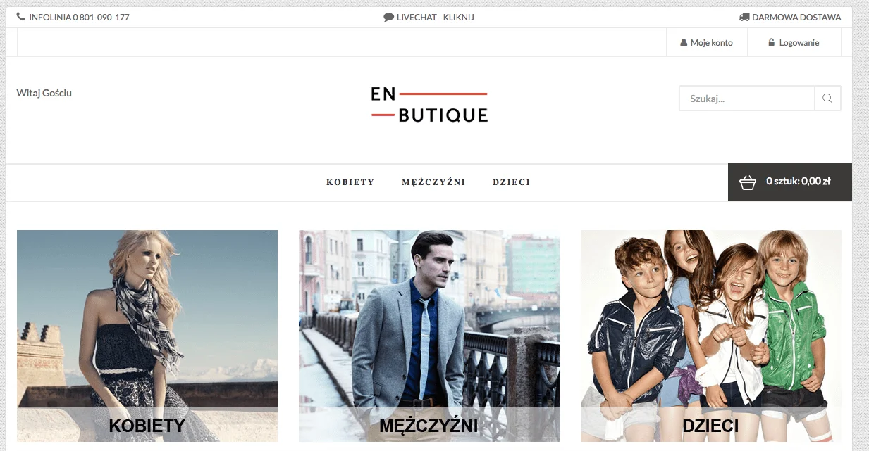 Czy sklep enbutique.com sprzedaje podróbki?