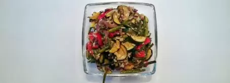 salatka z pieczonych warzyw
