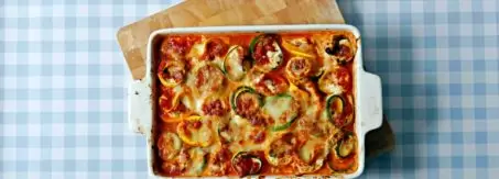 lasagne z cukinii