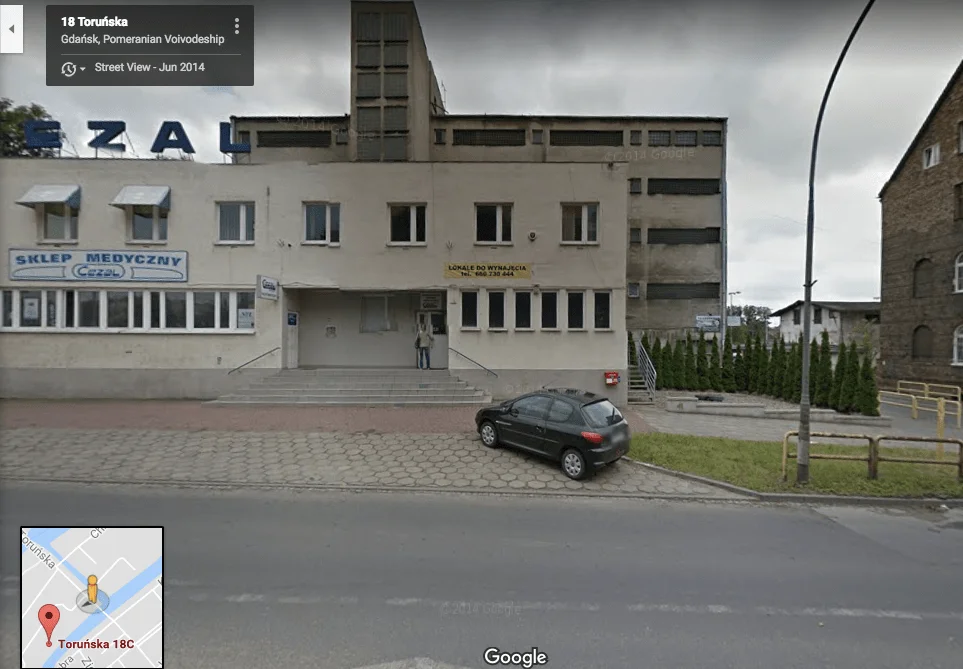 internetowy sklep podrobki screen google