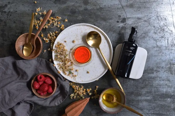 Oliwka do ciała rumianek i malina Umami Cosmetics: mój test