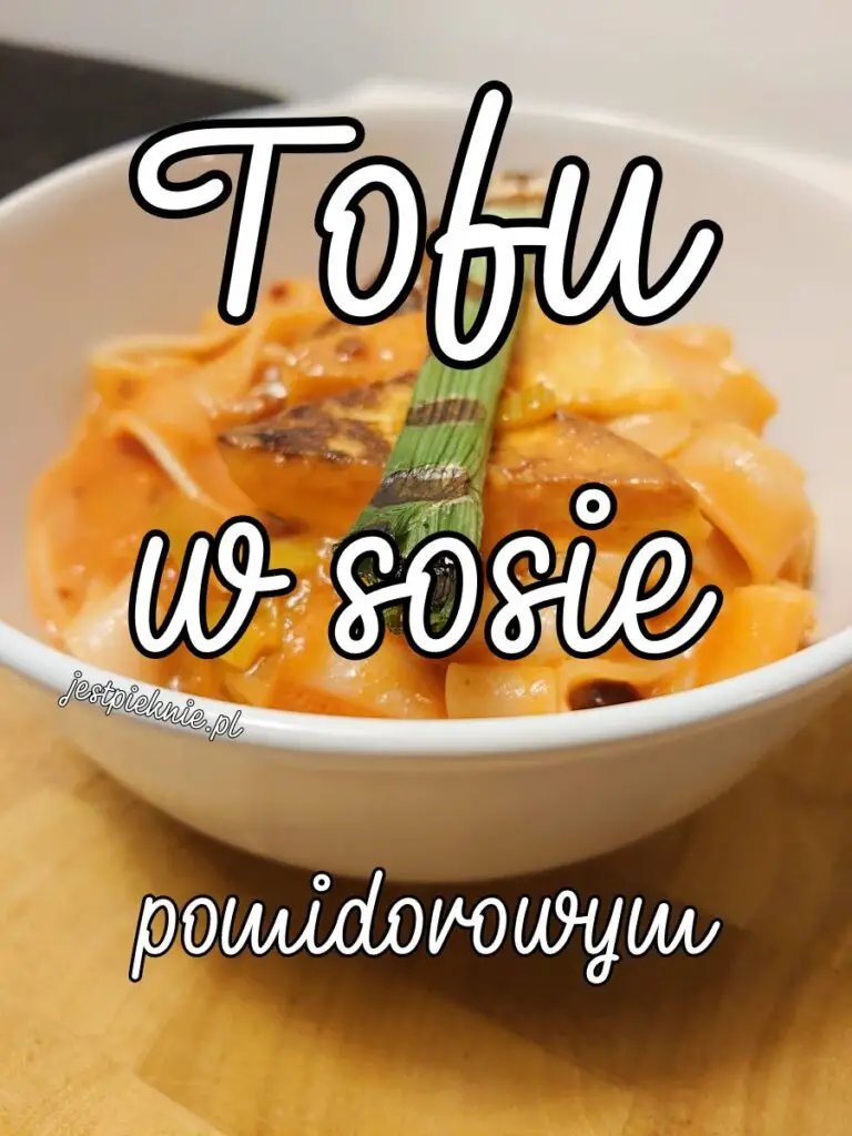 tofu w sosie pomidorowym