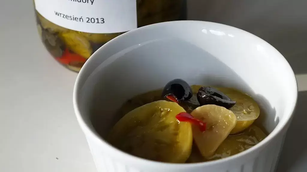 Smażone zielone pomidory