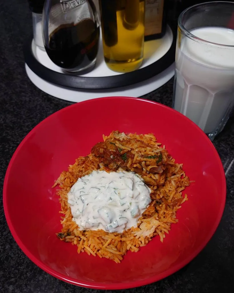 biryani z kurczakiem