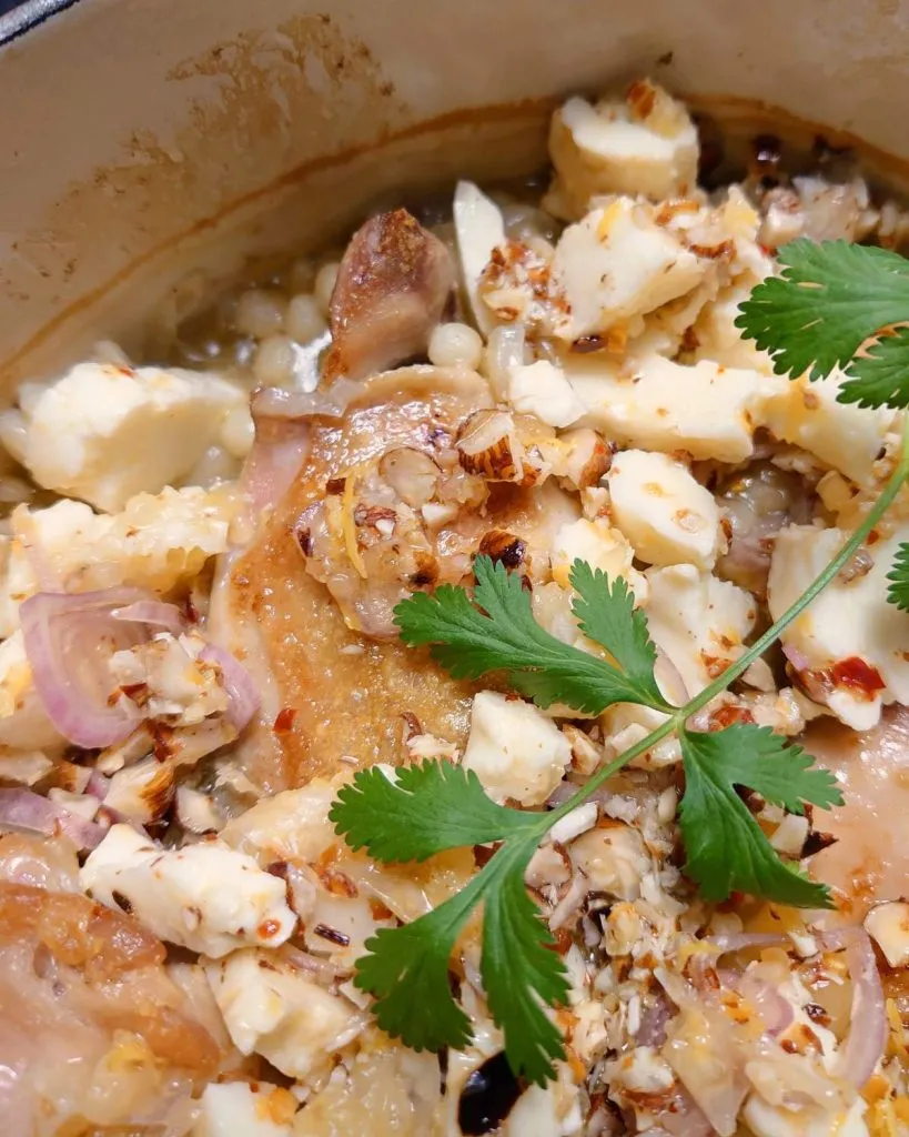 kurczak z kasza kuskus